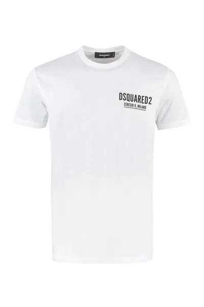 DSQUARED2 DSQUARED2 LOGO COTTON T-SHIRT