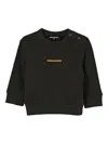 Dsquared2 Logo Crew Neck Sweatshirt In Black