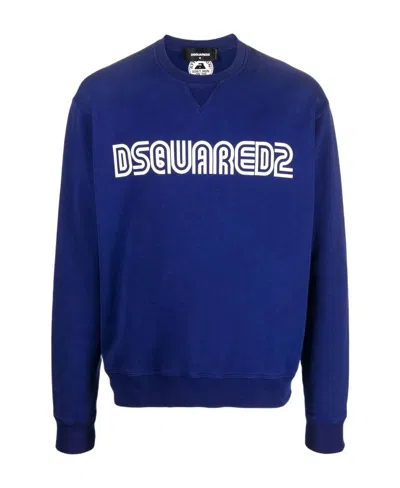 DSQUARED2 DSQUARED2 LOGO-PRINTED CREWNECK SWEATSHIRT