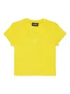 Dsquared2 Logo Crew-neck T-shirt In Yellow