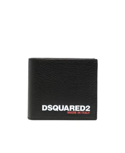 DSQUARED2 DSQUARED2 BOB LOGO PRINTED BIFOLD WALLET
