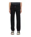 Dsquared2 Black 642 Jeans In Black