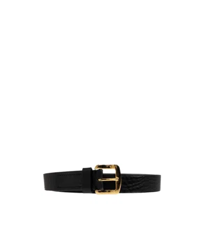 Dsquared2 Logo Detail Belt In Black