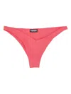 Dsquared2 Elastic Waistband Swim Brief In Pink