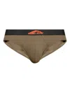 Dsquared2 Logo-detail Briefs In Brown