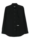 Dsquared2 Logo-detail Cotton Shirt In Black