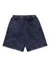 Dsquared2 Logo-detail Drawstring Shorts In Blue