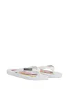 Dsquared2 Logo-detail Flip Flops In White