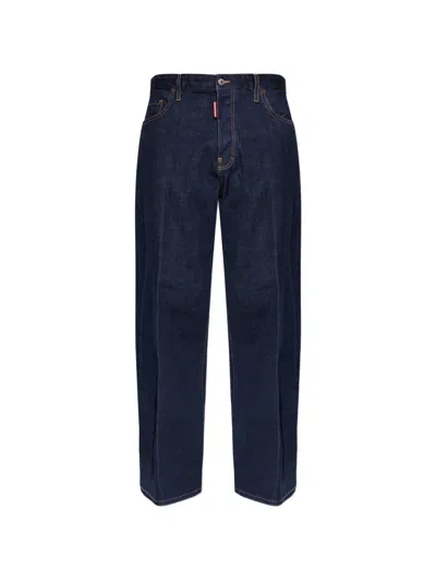 DSQUARED2 LOGO-DETAIL JEANS