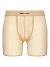 Dsquared2 Logo-detail Mesh Boxers In Neutral