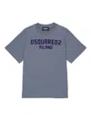 Dsquared2 Logo-detail T-shirt In Blue