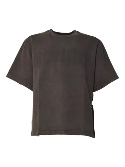 Dsquared2 Logo-detail T-shirt In Brown