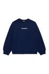 Dsquared2 Logo-print Sweatshirt In Blue