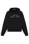 Dsquared2 Logo Detailed Drawstring Hoodie In Black