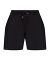 Dsquared2 Printed Track Shorts In Black