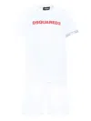 Dsquared2 Logo-detailed Pajamas In White