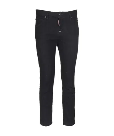 DSQUARED2 LOGO DETAIL JEANS