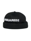 Dsquared2 Logo Docker Cap In Black