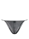 Dsquared2 Logo-embellished Briefs In Black