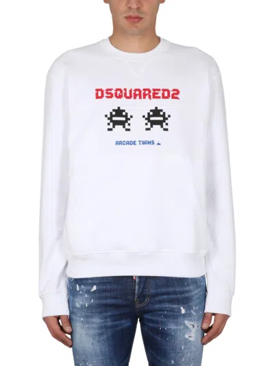 DSQUARED2 DSQUARED2 LOGO-EMBELLISHED SWEATSHIRT