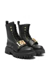 Dsquared2 Logo-embellishment Boots In Black