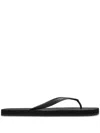 Dsquared2 Logo-embossed Flip Flops In Black