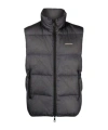 Dsquared2 Blue Down Filled Padded Gilet In Black