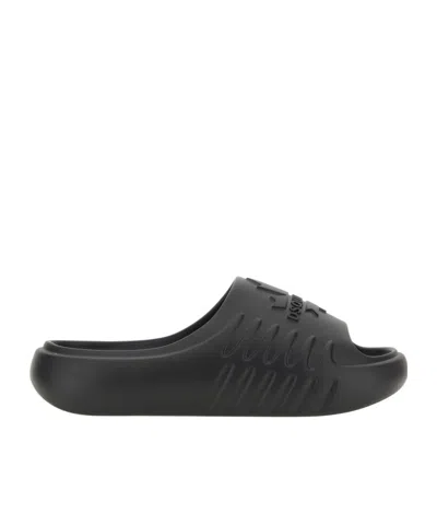 DSQUARED2 DSQUARED2 LOGO EMBOSSED SLIP-ON SLIDES