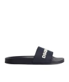 Dsquared2 Ceresio 9 Rubber Slides In Black