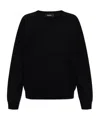 Dsquared2 Logo-embossed Sweater In Black
