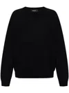 Dsquared2 Logo-embossed Sweater In Black