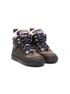 Dsquared2 Logo-embroidered Ankle Boots In 褐色