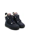 Dsquared2 Logo-embroidered Ankle Boots In Blue