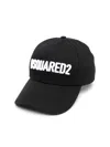 Dsquared2 Logo Embroidered Baseball Cap In Black
