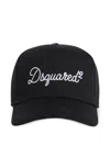 Dsquared2 Logo Embroidered Baseball Cap In Black