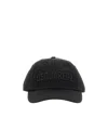Dsquared2 Technicolor Monochromatic Black Baseball Cap In Black