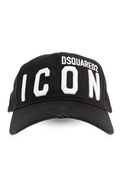 DSQUARED2 LOGO EMBROIDERED BASEBALL CAP DSQUARED2