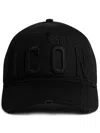 Dsquared2 Logo-embroidered Baseball Hat In Black