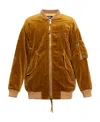 Dsquared2 Logo-embroidered Bomber Jacket In Brown