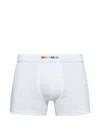 Dsquared2 Logo-embroidered Boxers In White