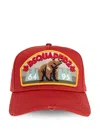 Dsquared2 Logo-embroidered Cap In Red