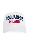 Dsquared2 Logo Baseball Cap In 白色