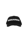 Dsquared2 Logo Embroidered Cap In Black