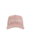 Dsquared2 Logo-embroidered Cap In Nude