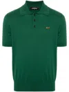 DSQUARED2 LOGO-EMBROIDERED COTTON POLO SHIRT