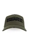 Dsquared2 Embroidered Logo Baseball Cap In Green