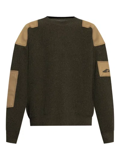 DSQUARED2 LOGO-EMBROIDERED JUMPER