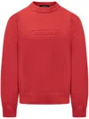 Dsquared2 Logo-embroidered Jumper In 红色