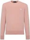 Dsquared2 Logo-embroidered Jumper In Pink