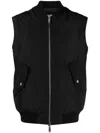 Dsquared2 Logo-embroidered Padded Jacket In Black